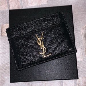Saint Laurent Monogram Card Case